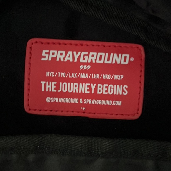 Sprayground ONLY 50 MADE Green Slime Louis Vuitton Print “DBD WAS HERE” - Picture 3 of 6